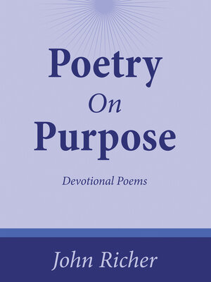 cover image of Poetry On Purpose